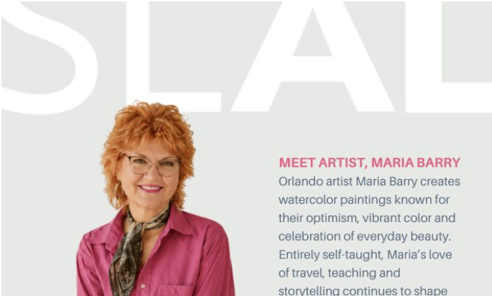 Meet Artist, Maria Barry